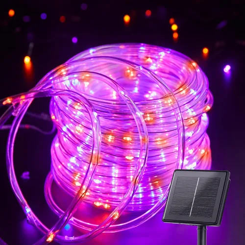 Vista 18 de Brightown Cuerda solar de 39 pies 100LED luces impermeables al aire libre