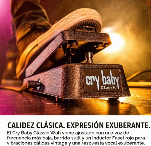 Vista 2 de JIM DUNLOP Cry Baby Classic Wah GCB95F Pedal de efectos para guitarra