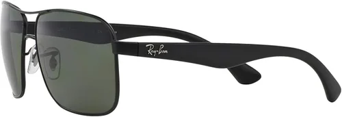 Vista 3 de Ray-Ban Gafas de sol cuadradas de metal Rb3516 para hombre