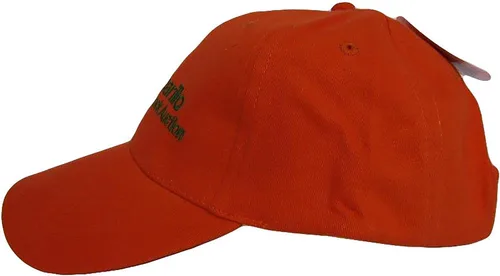 Vista 3 de Trade Winds Texas Amarillo Subasta de Ganado Naranja Gorra Bordada Sombrero, Multi