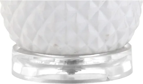 Vista 4 de Pineapple 23" - Lámpara de mesa de cerámica