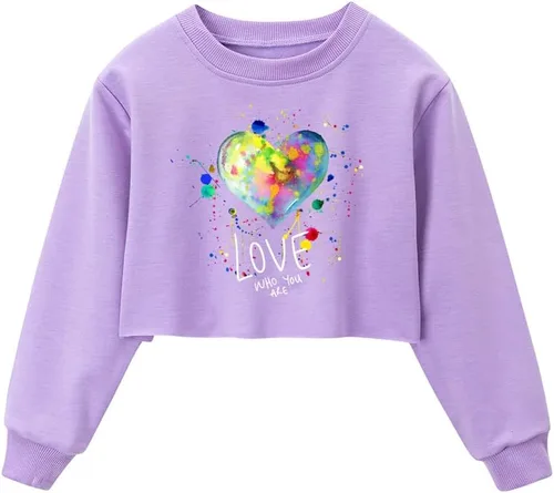 Vista 31 de Camiseta corta para niñas y niños, linda sudadera estética con gráficos de dibujos animados para adolescentes
