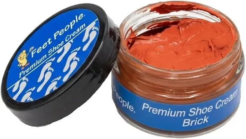 Vista 39 de FeetPeople Crema para zapatos prémium 1.5 Oz, varios colores! Banana