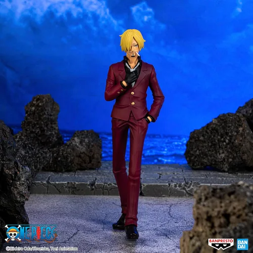 Vista 8 de Banpresto - Una pieza - Figura de Sanji, Bandai Spirits The Shukko