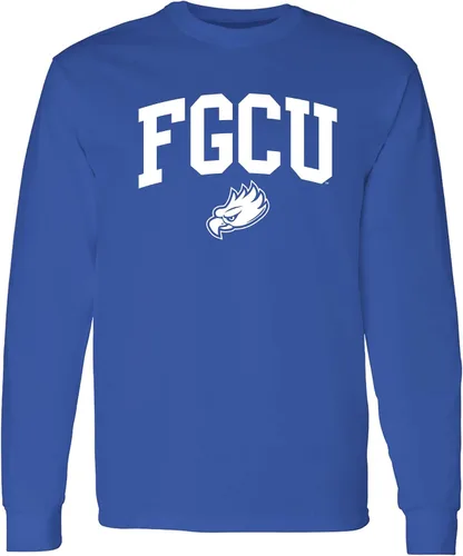 Vista 141 de NCAA oficial de College – University Team Color Arco Logo Manga Larga