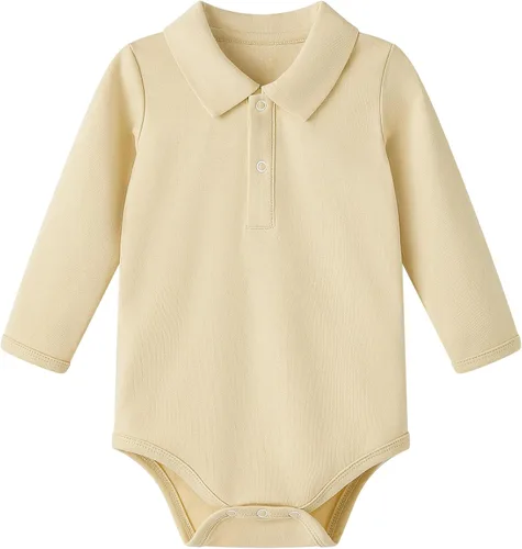 Vista 98 de pureborn Mameluco de algodón súper suave para bebés niños y niñas de 0 a 24 meses