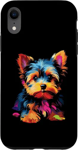 Vista 24 de Funda para iPhone 11 Yorkie Puppy