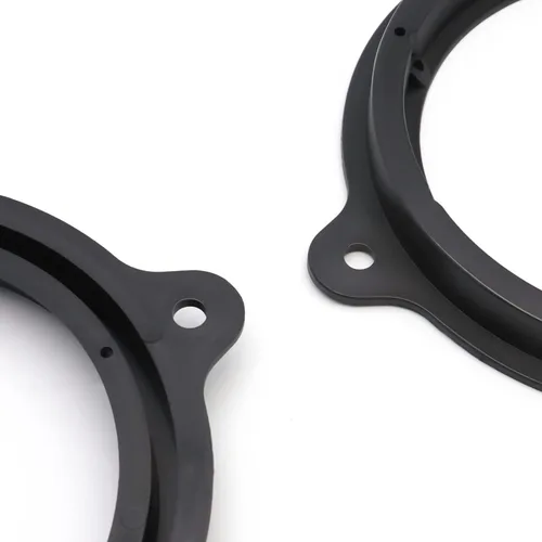 Vista 8 de Anillo de soporte de adaptador de altavoz de plástico negro de 6.5 pulgadas para Nissan / Infiniti