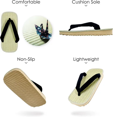 Vista 6 de Aiai JAPAN Igusa Setta - Sandalias japonesas Tatami Zouri