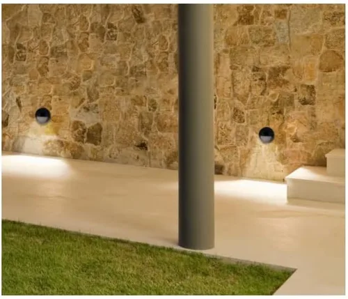 Vista 4 de Westinghouse 6579000 Winslett - Lámpara de pared LED de transición regulable con una sola luz para exteriores, compatible con el cielo oscuro