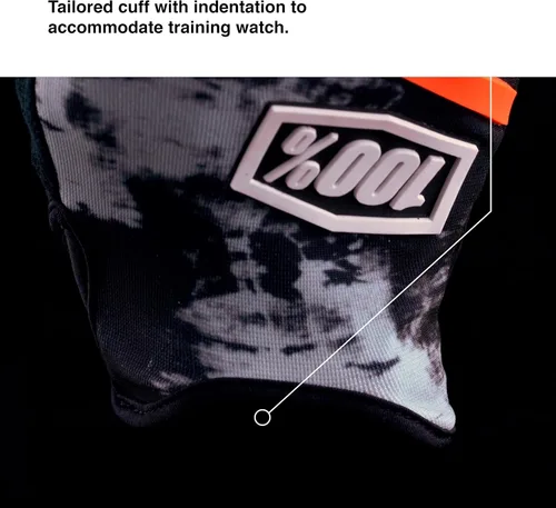 Vista 5 de 100% RIDECAMP - Guantes de motocross y ciclismo de montaña para hombre, equipo de protección ligero para MTB y motocross