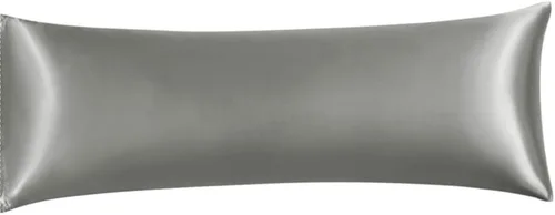 Vista 18 de Juego de 2 fundas de almohada de seda satinada de lujo para cabello y piel, fundas de almohada de satén con cierre de cremallera (estándar