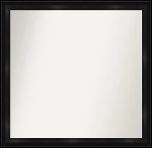 Vista 54 de Amanti Art Espejo personalizado, gran espejo de baño estrecho, espejo de pared o espejo de tocador de baño sobre el fregadero (24 x 24 pulgadas)