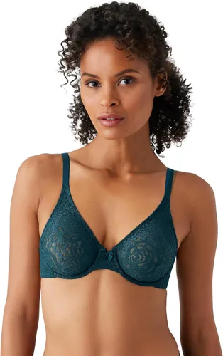 Vista 12 de Wacoal Brasier con aros de encaje Halo sin forro para mujer, 851205