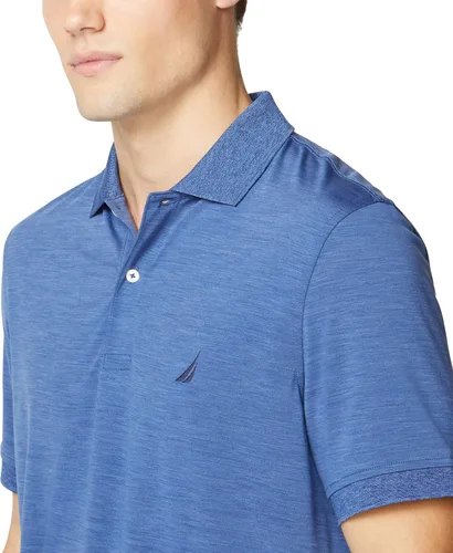 Vista 4 de Nautica Polo de golf sólido de ajuste clásico para hombre