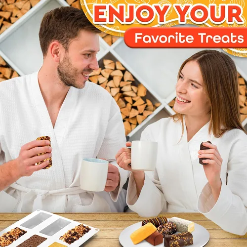 Vista 8 de Molde de silicona de 9 cavidades, molde reutilizable antiadherente para hornear en forma de tronco para mini rollos suizos, postres de chocolate