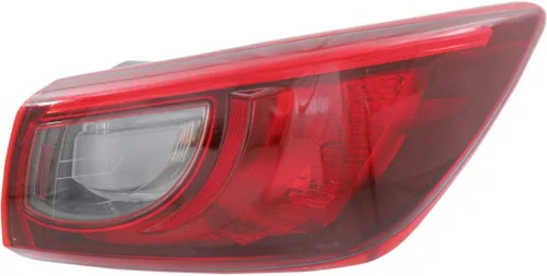 Vista 7 de Para Mazda CX-3 luz trasera 2016 2017 lado del conductor CAPA certificado MA2804120 DB4G-51-160 Tipo de bombilla