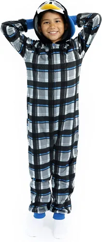 Vista 5 de Sleep On It Pijama para niños Conjunto de pijama con capucha de forro polar para dormir