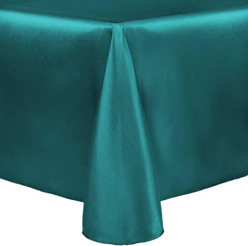 Vista 21 de Ultimate Textile Majestic - Mantel ovalado reversible Shantung Satin (60 x 144 pulgadas), color amarillo claro