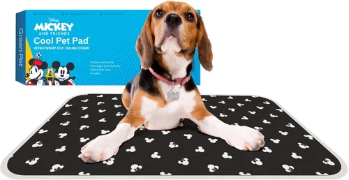 Vista 9 de The Green Pet Shop Cool Pet Pad – Extra pequeña, azul – Auto-refrigerante, alfombrilla activada por presión para perros y gatos de 0 a 8 libras