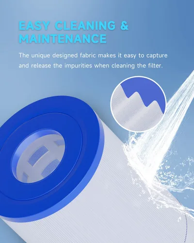 Vista 8 de AQUALTRA Filtro de spa compatible con PRB50-IN, C-4950, FC-2390, J200/J210/J220/J235/J245/J275, Guardian 413-212-02, 373045, filtro de bañera
