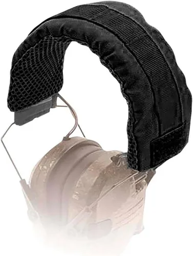 Vista 13 de Walker's Diadema envolvente para orejeras de tiro, cubierta universal transpirable para auriculares de protección auditiva, cierre de gancho y bucle