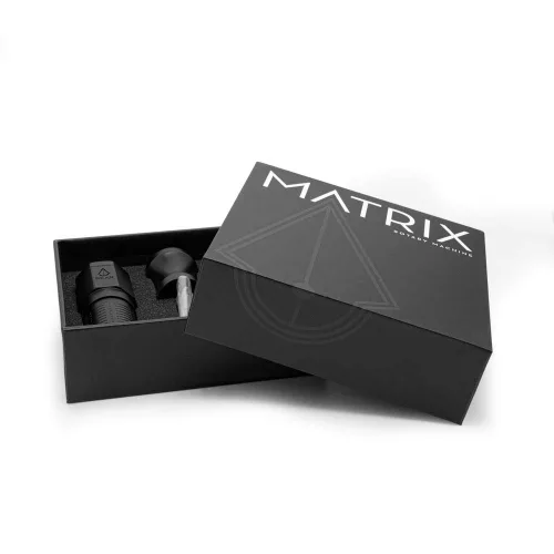 Vista 4 de Peak Máquina de tatuaje rotativa de pluma matricial - Plata