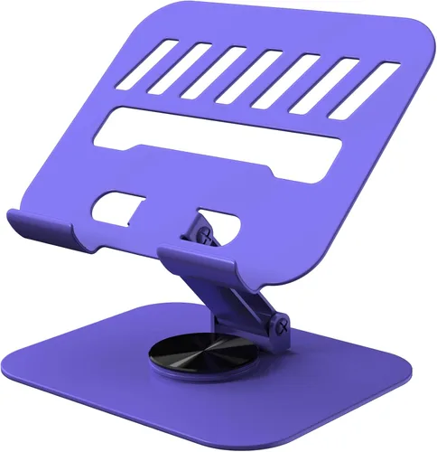 Vista 10 de Soporte de metal para tableta, soporte ajustable de rotación de 360° compatible con tabletas de 4 a 16 pulgadas como iPad Pro Air, iPad mini, Tab