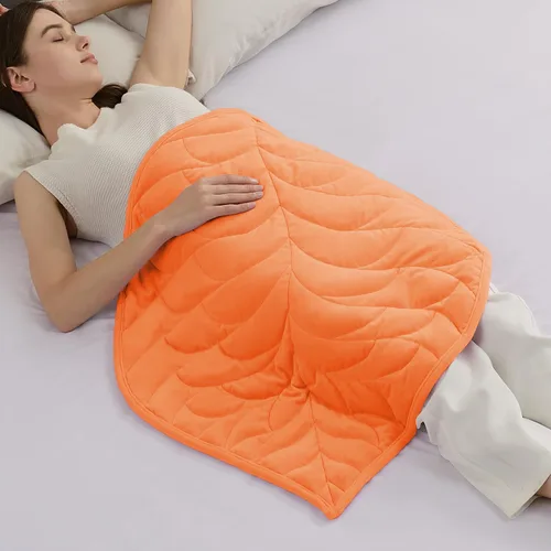 Vista 20 de Kaisa Manta con Peso para Adultos (5 libras, 23" x 29"), Manta de Regazo con Peso Suave Lavable a Máquina, Mantas Pequeñas Pesadas con Cuentas