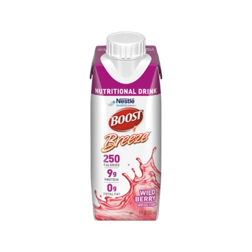 Vista 2 de Boost Breeze - Bebida nutricional Wildberry, 8 onzas líquidas (paquete de 24)