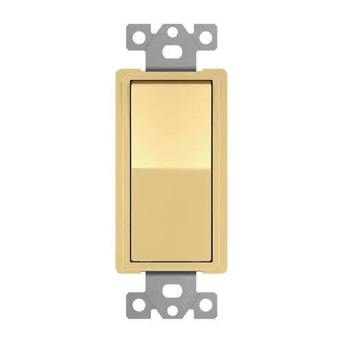 Vista 27 de ENERLITES Interruptor de luz de paleta decorativa de 3 vías, acabado brillante, un solo polo o tres vías, 3 cables, tornillo de puesta a tierra