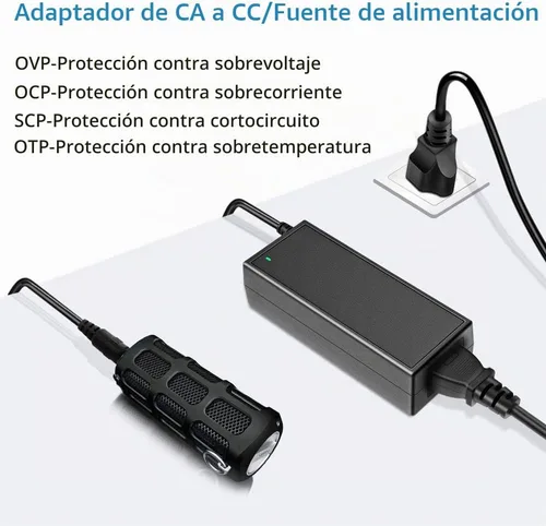 Vista 6 de SHNITPWR Adaptador de fuente de alimentación de 12V 3A 36W AC DC 100V ~ 240V CA a CC 12 voltios 3 amperios convertidor transformador controlador LED