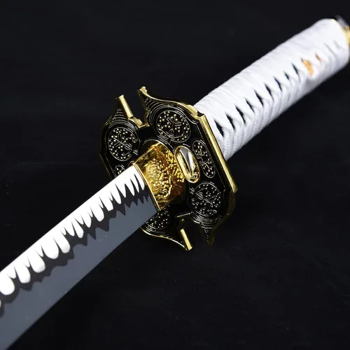 Vista 5 de Ziqing Yamato - Espada de anime Rebelión de Dante, espada de cosplay, Katana real, forjada a mano (Yamato-nuevo)