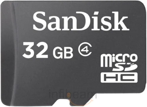 Vista 5 de SanDisk tarjeta portátil microSDHC sin adaptador, Negro