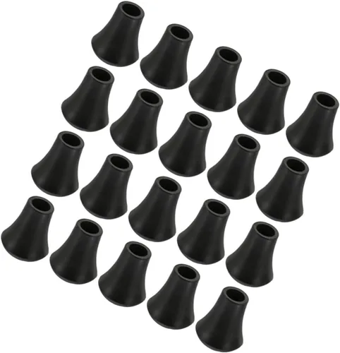 Vista 6 de Levemolo 20 Pack Snare Drum Foot Protectors Replacement Drum Rubber Feet for Legs