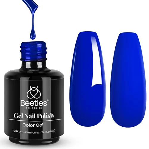 Vista 86 de Beetles - Esmalte de uñas en gel, 1 unidad de 0.5 onzas fluidas (15ml), extracción por remojo, arte de uñas, estética de manicura, bricolaje, curado