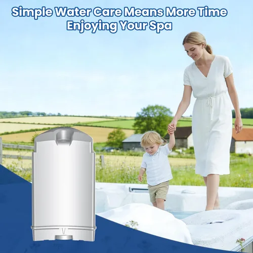 Vista 5 de Cartuchos de repuesto SmartChlor para jacuzzis compatibles con Bullfrog Frog @Ease Classic X Series™ y Stil™, junto con la mayoría de los balnearios