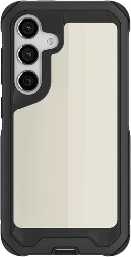 Vista 99 de Ghostek Atomic - Funda delgada para Galaxy Z Flip 4, parte trasera de aramida con parachoques de aluminio rojo, funda protectora de doble capa a
