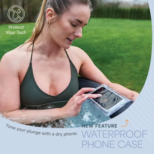Vista 5 de LifePro NordPod - Tina de hielo de recuperación – Tina de inmersión fría portátil para recuperación de baños de hielo y terapia de agua fría