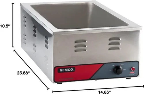 Vista 2 de Nemco (6055A-CW) Cocina de tamaño completo/calentador