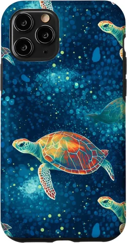 Vista 27 de iPhone 16 Magical Sea Turtles Case