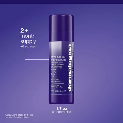 Vista 6 de Dermalogica Phyto-Nature - Suero reafirmante antienvejecimiento con ácido hialurónico, revitaliza, levanta y reafirma la piel para reducir