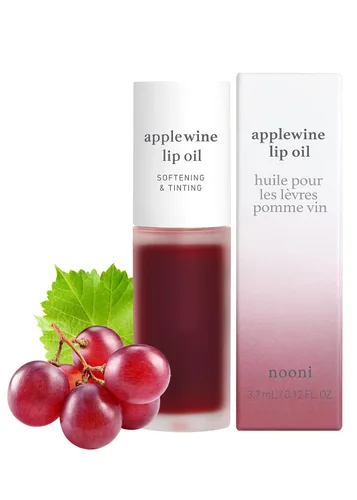 Vista 2 de NOONI Aceite Labial Vegano Coreano - Applewine, 0.12 Fl. Oz. + Aceite Labial Coreano - Appleginseng, 0.12 Fl. Oz. Paquete