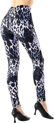 Vista 52 de Ndoobiy pantalones de yoga para mujer, pantalones de entrenamiento básicos, leggings impresos, leggings suaves y mantecosos Un juego