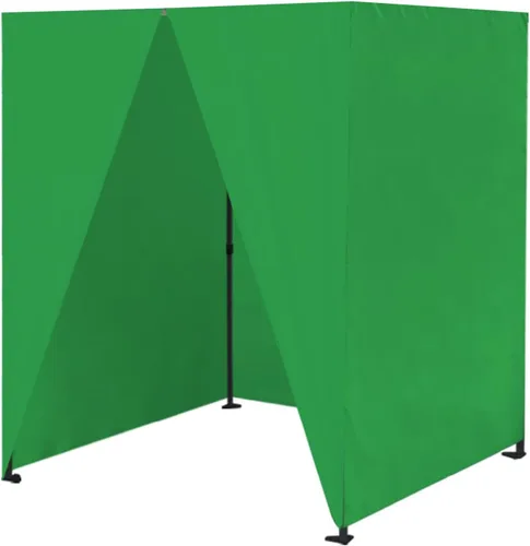 Vista 12 de Eurmax USA - Kit de paredes con cierre completo para toldo desplegable de 8x8 pies, solo 4 paredes (verde bosque)
