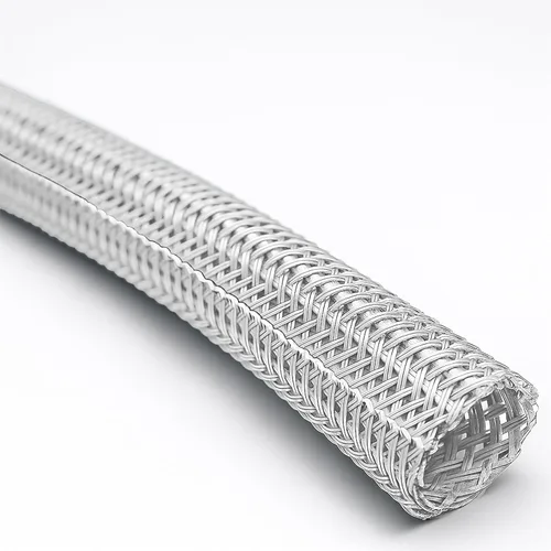 Vista 5 de Electriduct Funda Trenzada Envolvente de Cierre Automático con Gancho de 1/8", Manga Ignífuga de Malla Flexible, Protector de Cables, Organizador