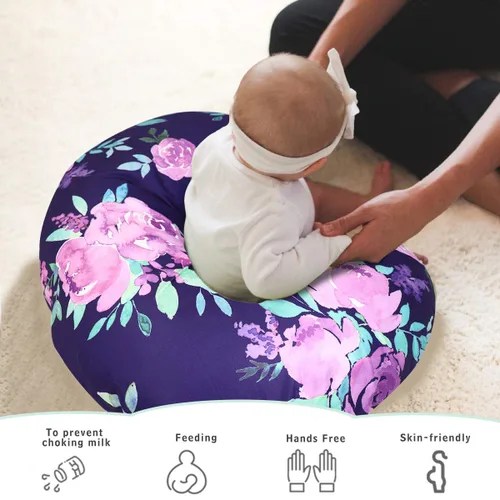 Vista 9 de Funda para almohada de lactancia TANOFAR, funda de almohada de lactancia neutral para bebés niños y niñas, funda de almohada de lactancia ultra