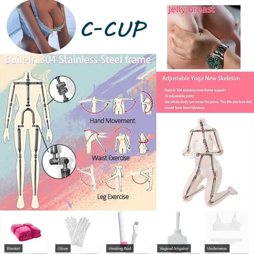 Vista 7 de Muñecas sexuales realistas de tamaño real, muñeca sexual masculina, muñeca de torso femenino, juguetes sexuales masculinos de silicona
