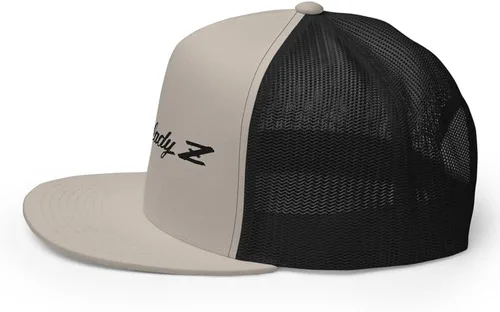 Vista 3 de Fairlady Z Emblem Script Datsun 240z 280z Vintage JDM Car Custom Bordado 5 Panel Trucker Cap Snapback Sombrero