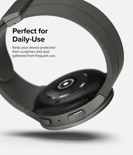 Vista 5 de Ringke Estilo de bisel [elegante marco de acero inoxidable] compatible con Samsung Galaxy Watch 5 Pro, protector antiarañazos accesorio de cubierta